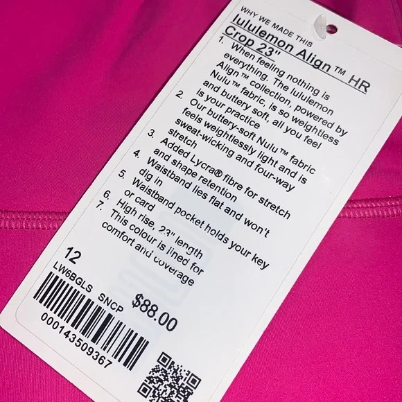 😍lululemon Align High-Rise Crop 23" - Picture 5 of 8